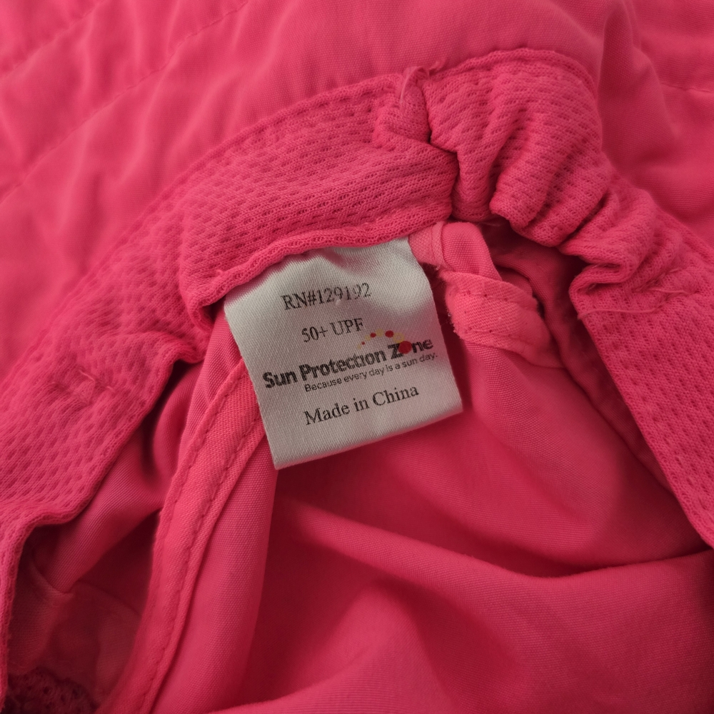 Pink Sun Protection Hat - Picture 5 of 6